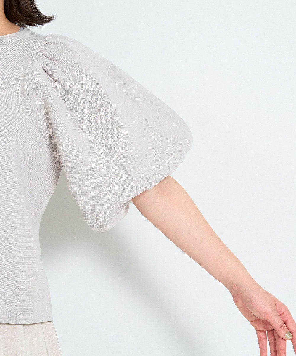 ADIEU TRISTESSE COTTON SURF　ミラノリブパフP/O グレイッシュベージュ