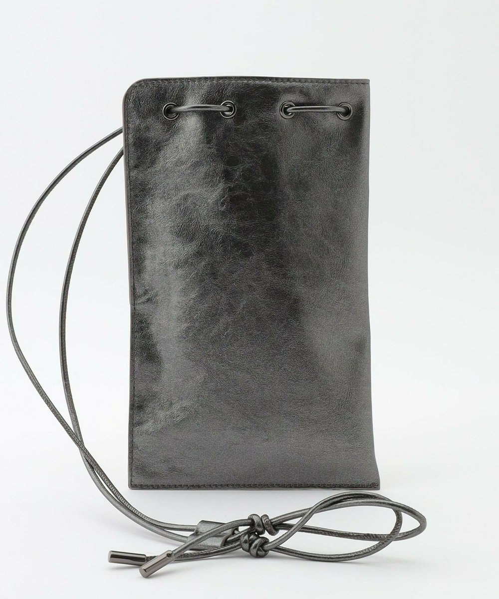 MOGA ミニ巾着BAG ガンメタ