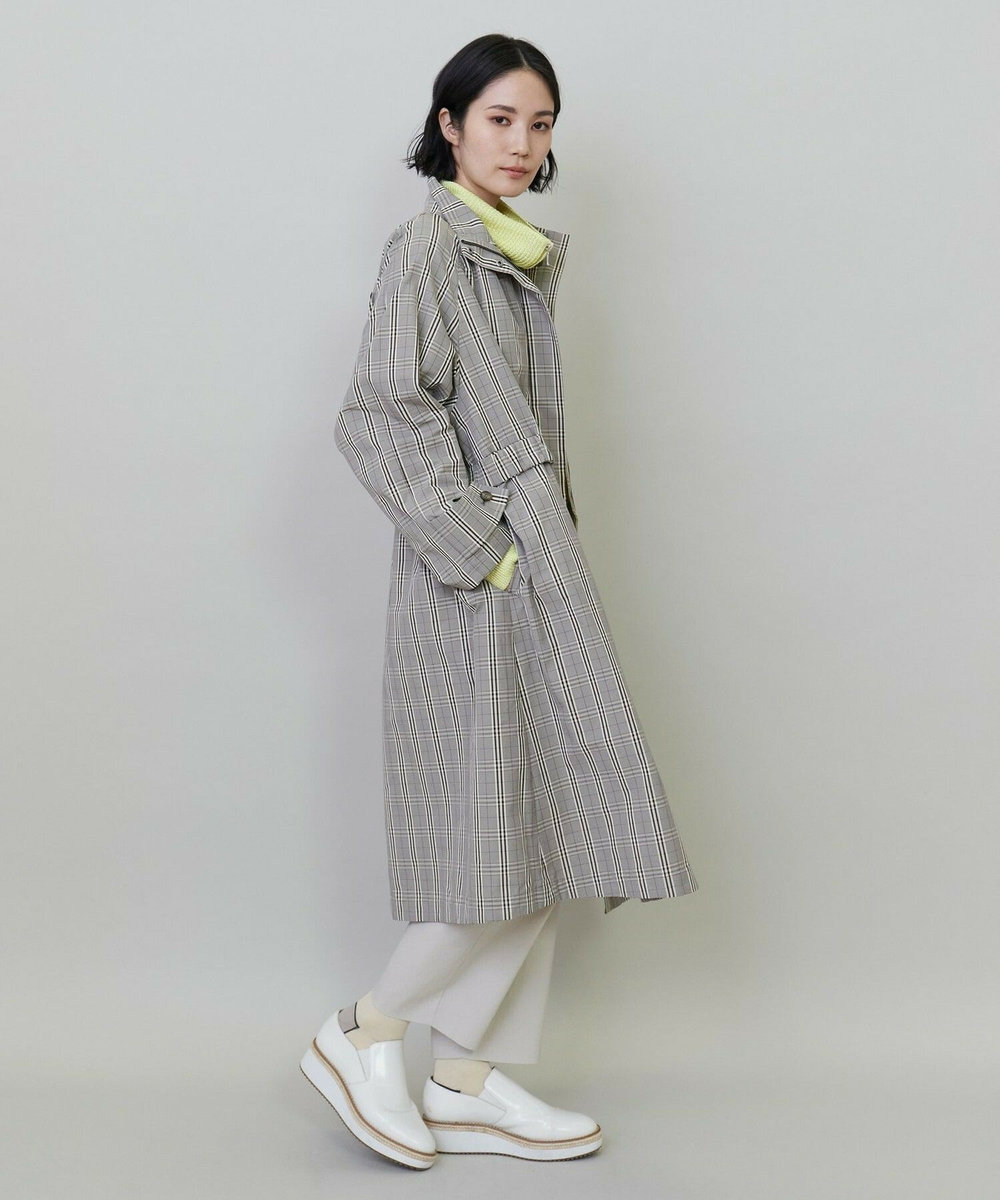 L'EQUIPE ビスコースストレッチカーブパンツ ベージュ
