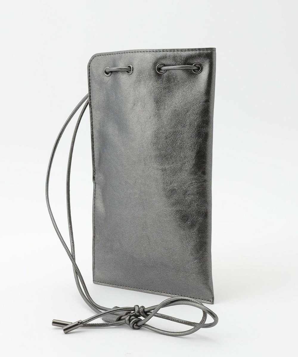 MOGA ミニ巾着BAG ガンメタ