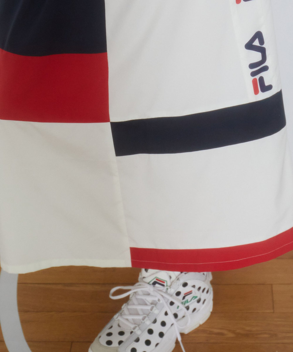 FRAPBOIS FILA×FRAPBOISスカート クリーム