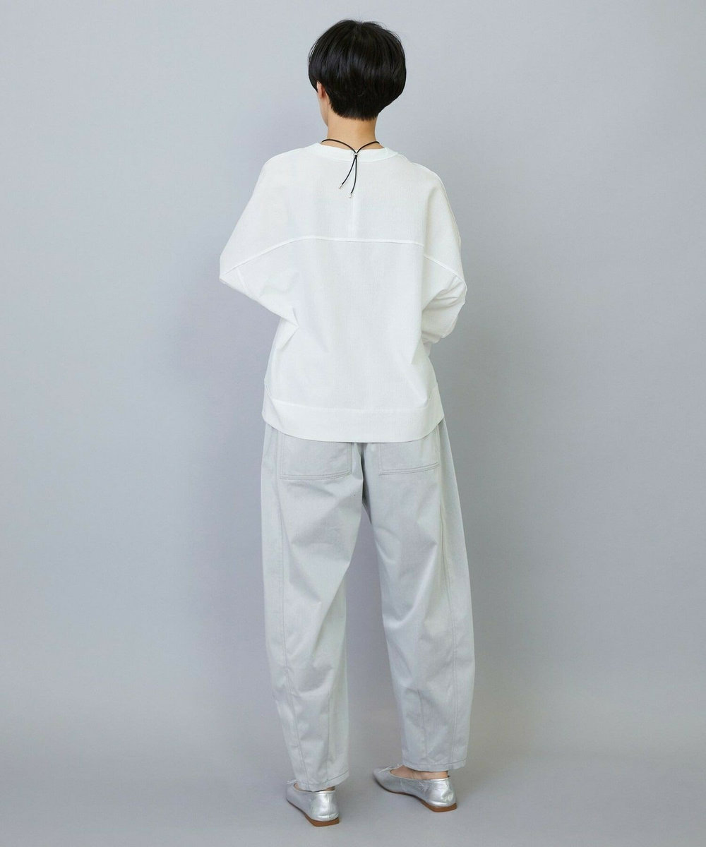 MOGA サイロコットンツイルバレルシルエットパンツ グレー