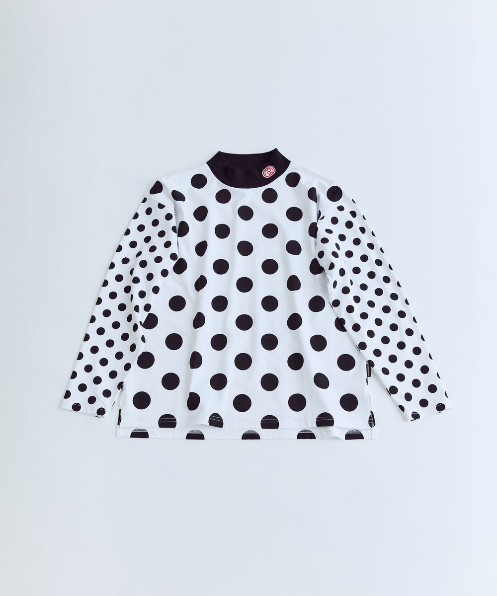 FRAPBOIS 《DOMDOMコラボ》モックTシャツ ドット