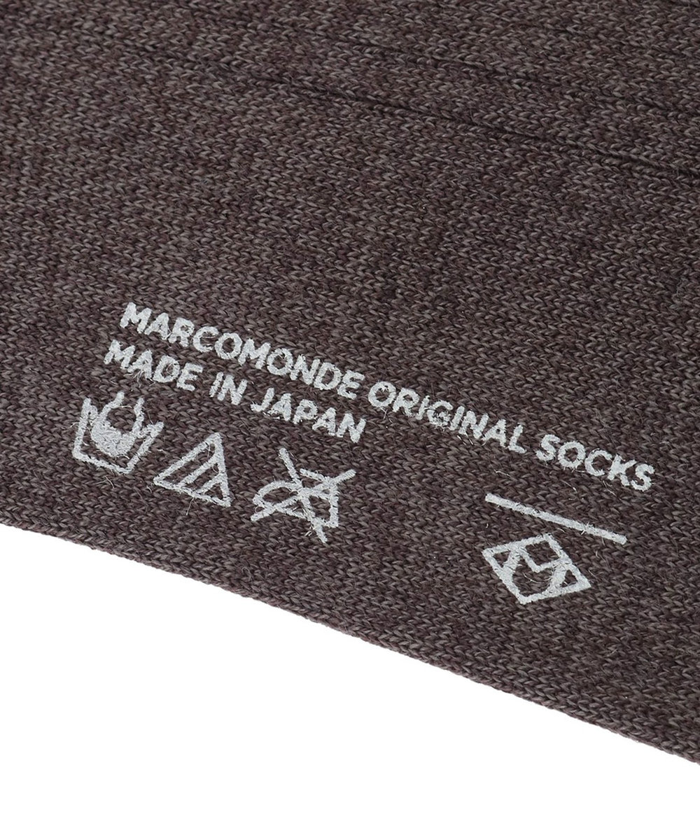 1er Arrondissement ＜MARCOMONDE（マルコモンド）＞グリッターハイソックス ブラウン