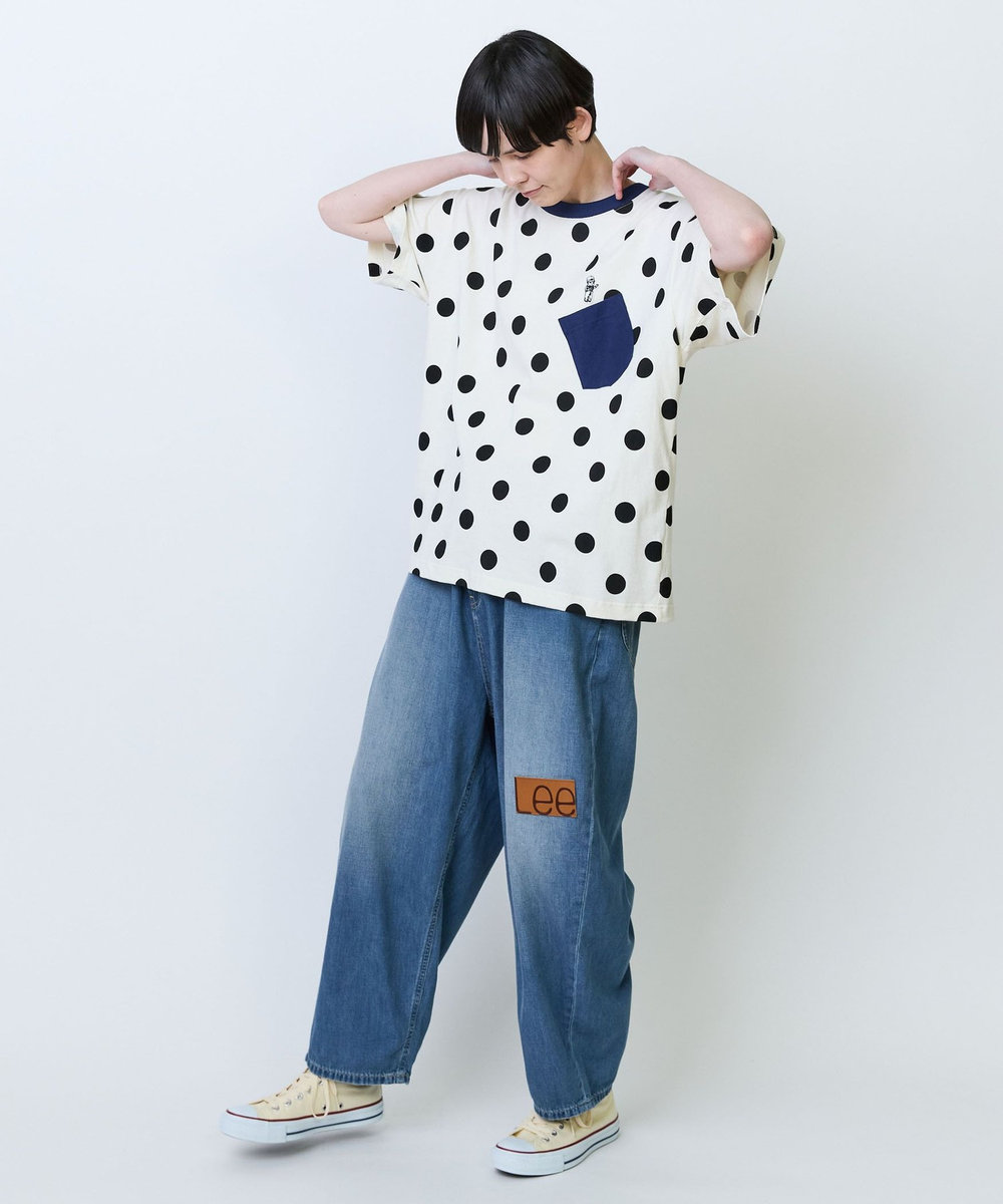 FRAPBOIS Lee ドットT ホワイト