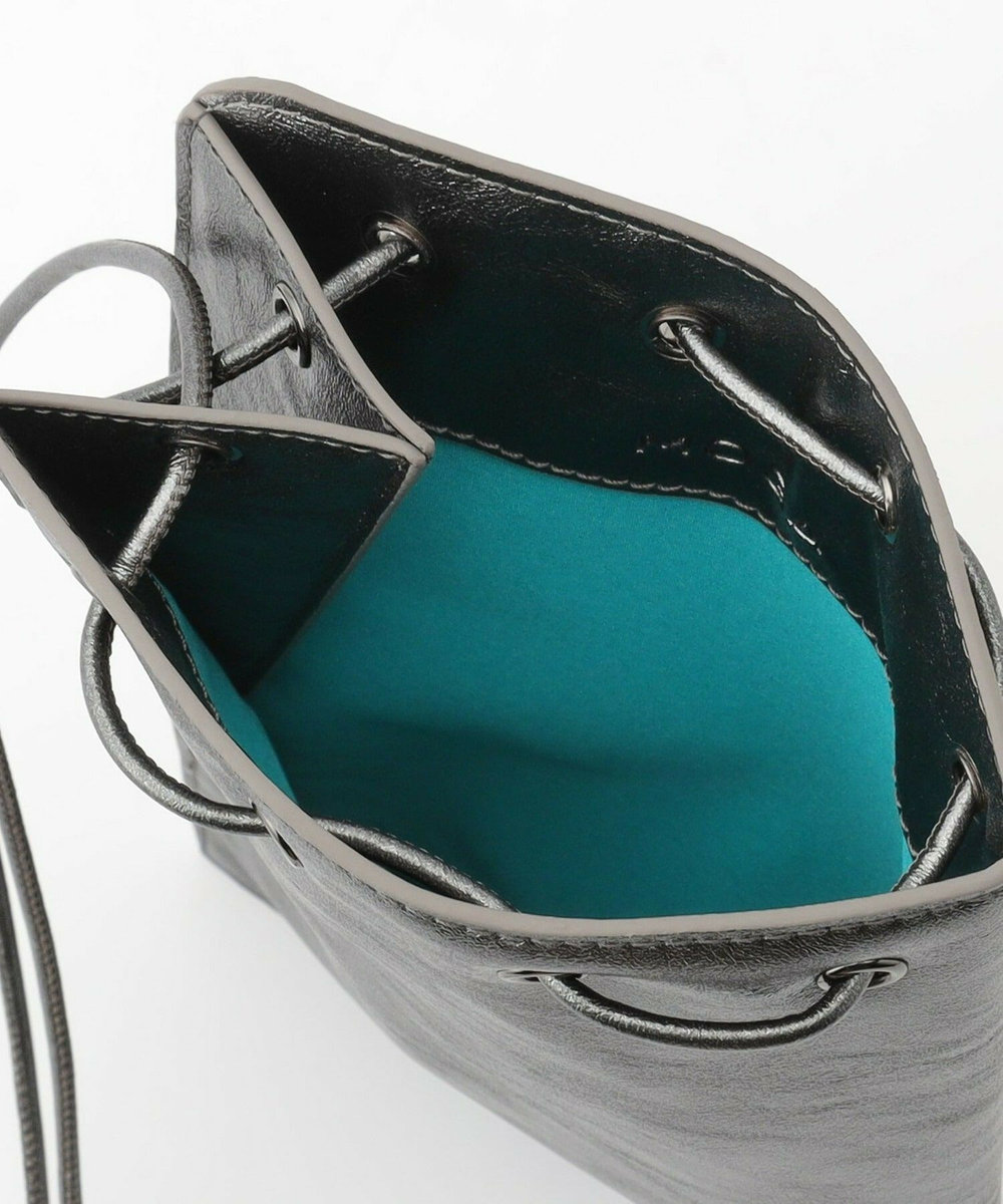 MOGA ミニ巾着BAG ガンメタ