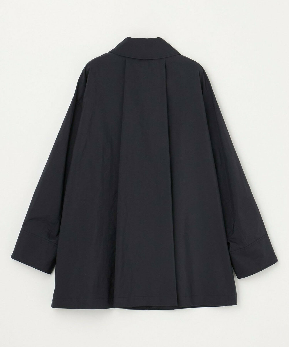 feerique feerique シルキータフタバルカラーコート ブラック