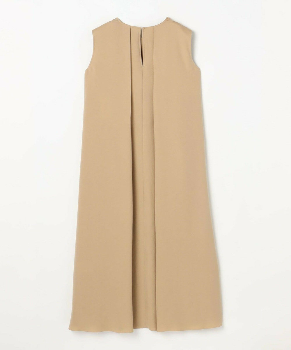 MOGA Collection MOGA Collection ウーリープリーツストレートワンピース ベージュ