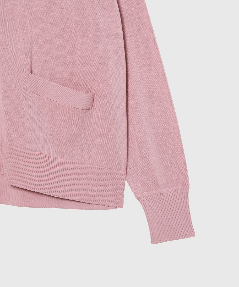 DÉPAREILLÉ COTTON SILK CARDIGAN / コットンシルクカーディガン ピンク
