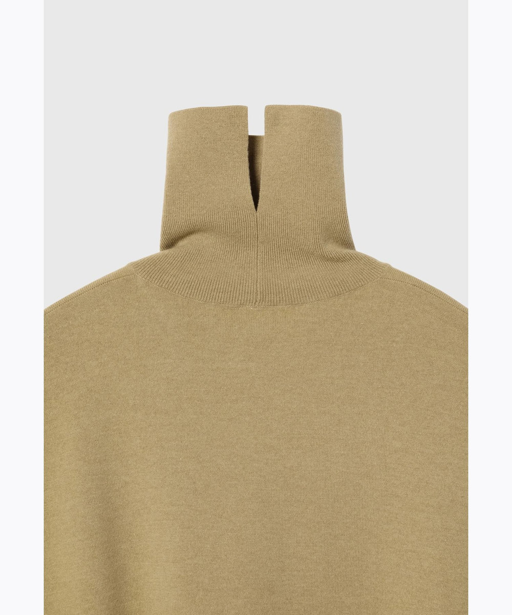 DÉPAREILLÉ WOOLEN YARN TURTLE NECK / ウールンヤーンタートルネック ベージュ