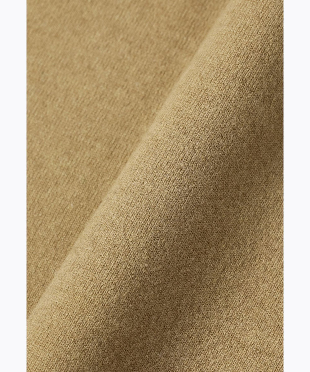 DÉPAREILLÉ WOOLEN YARN TURTLE NECK / ウールンヤーンタートルネック ベージュ