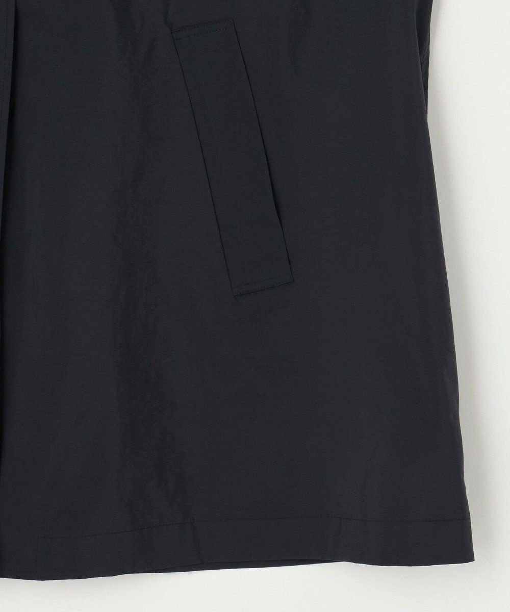 feerique feerique シルキータフタバルカラーコート ブラック