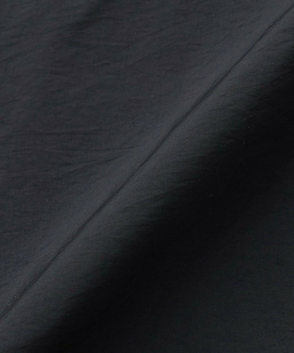 feerique feerique シルキータフタバルカラーコート ブラック