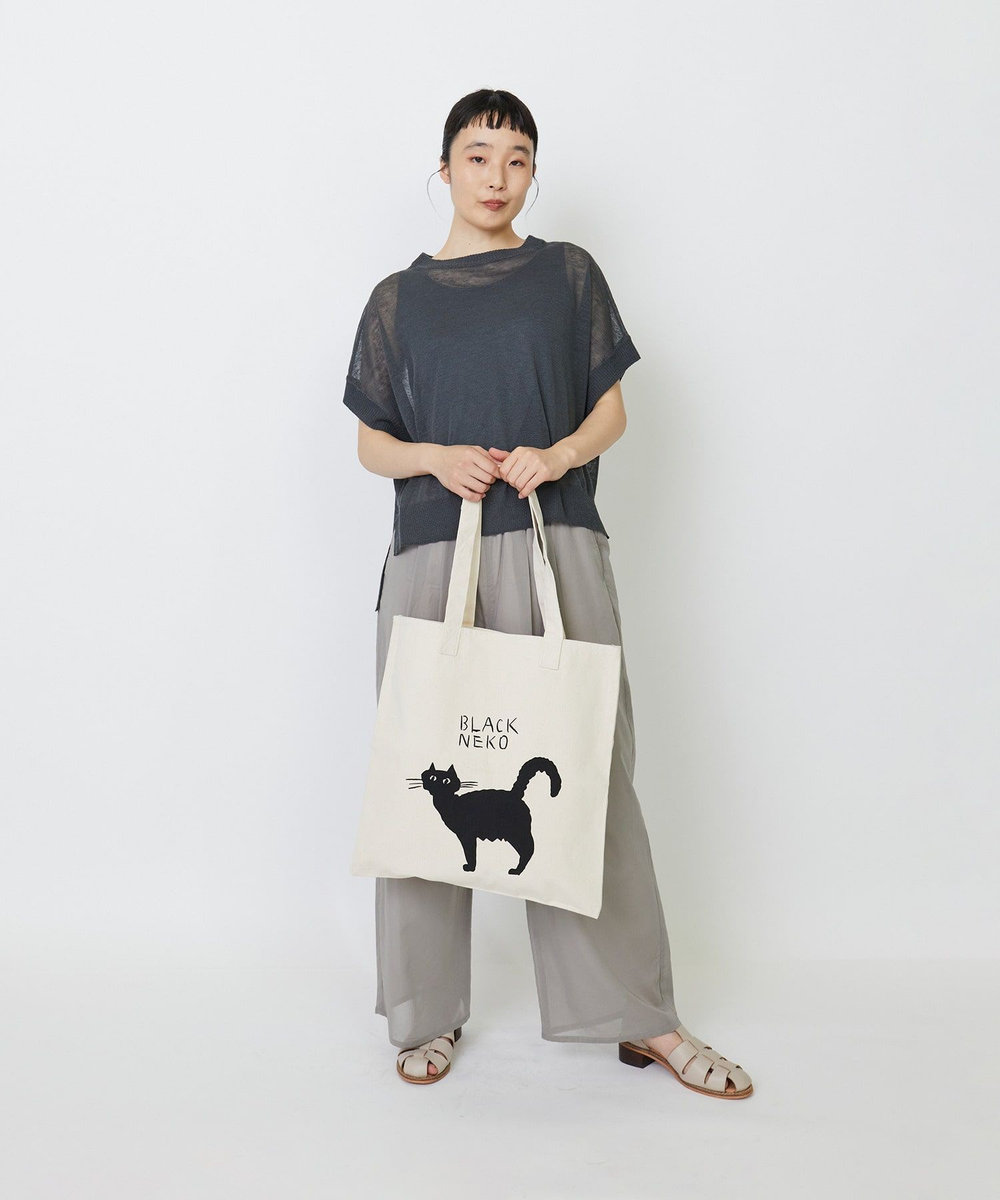 LOISIR アーティストコラボ】LOISIR×TORANEKOBONBON トートバッグ A