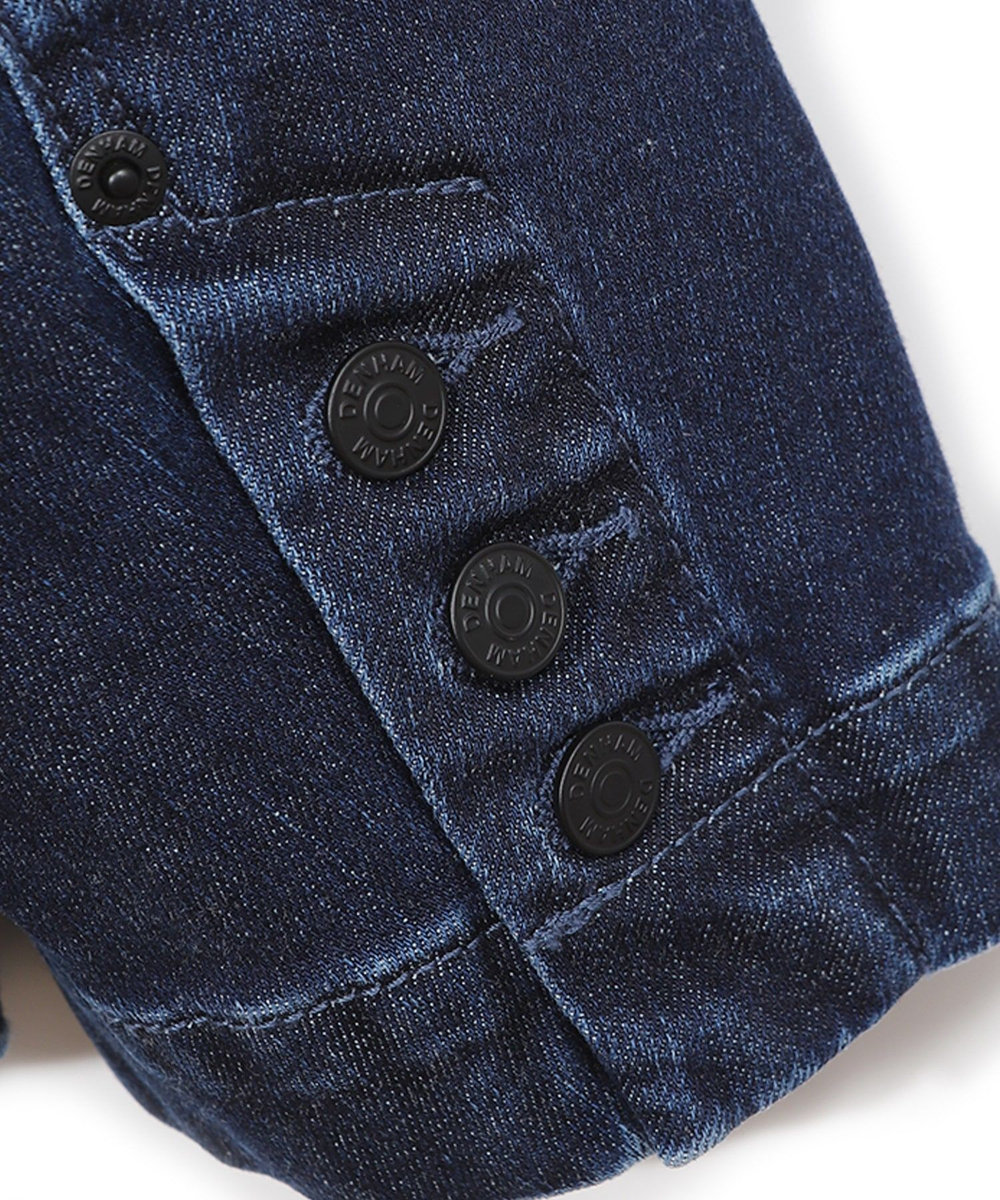 MEN'S BIGI 【DENHAM/デンハム】別注 デニムテーラードジャケット インディゴブルー