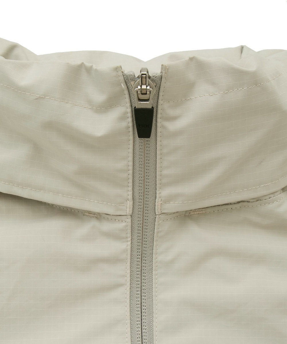 MEN'S BIGI リップストップ スタンドカラーブルゾン ベージュ