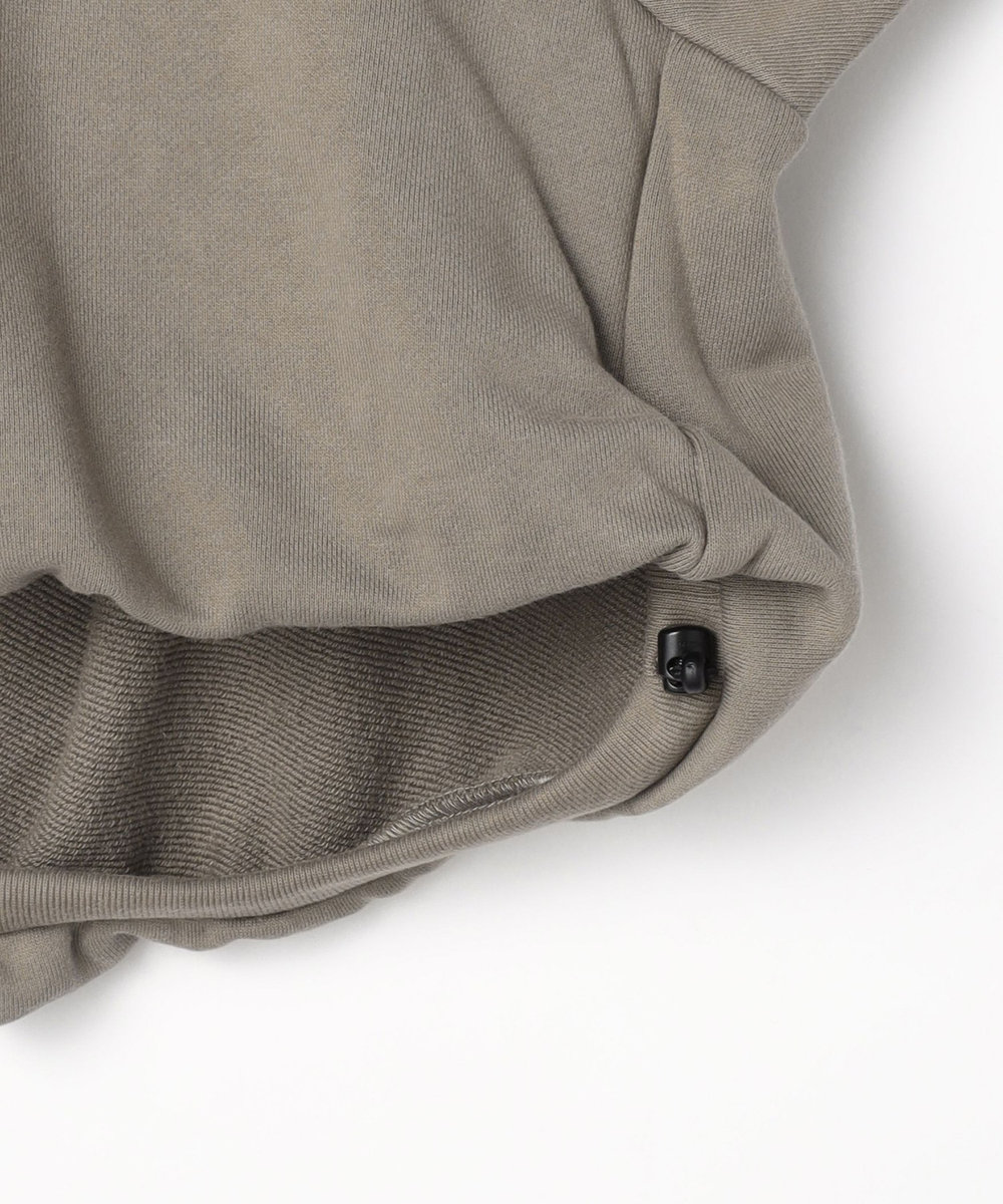 1er Arrondissement ＜COGTHEBIGSMOKE /コグ ザ ビッグ スモーク＞“OLIVER PUFFY HEM TOP"スウェットトップス グレイッシュベージュ