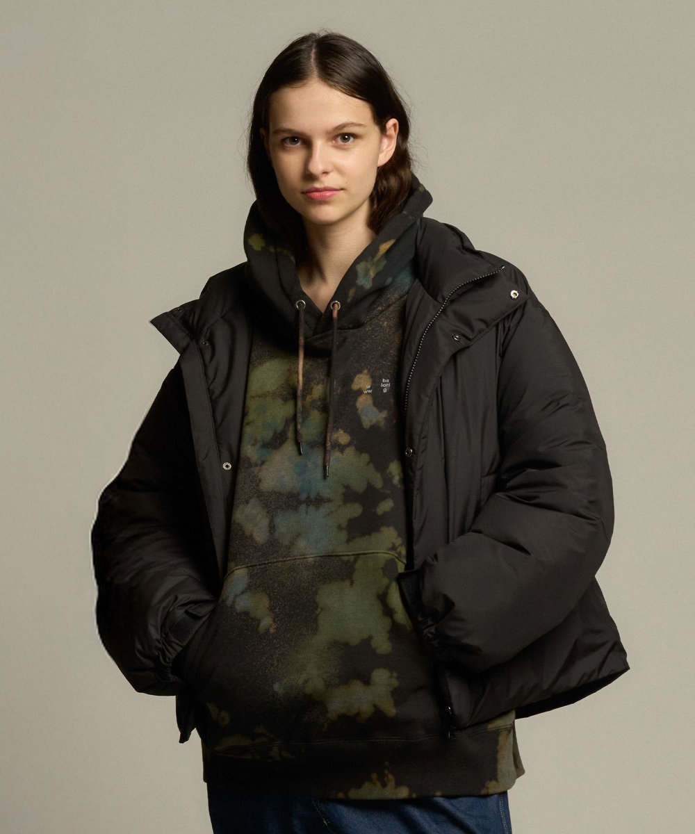 MEN'S BIGI ボクシーワイド パデットブルゾン ブラック