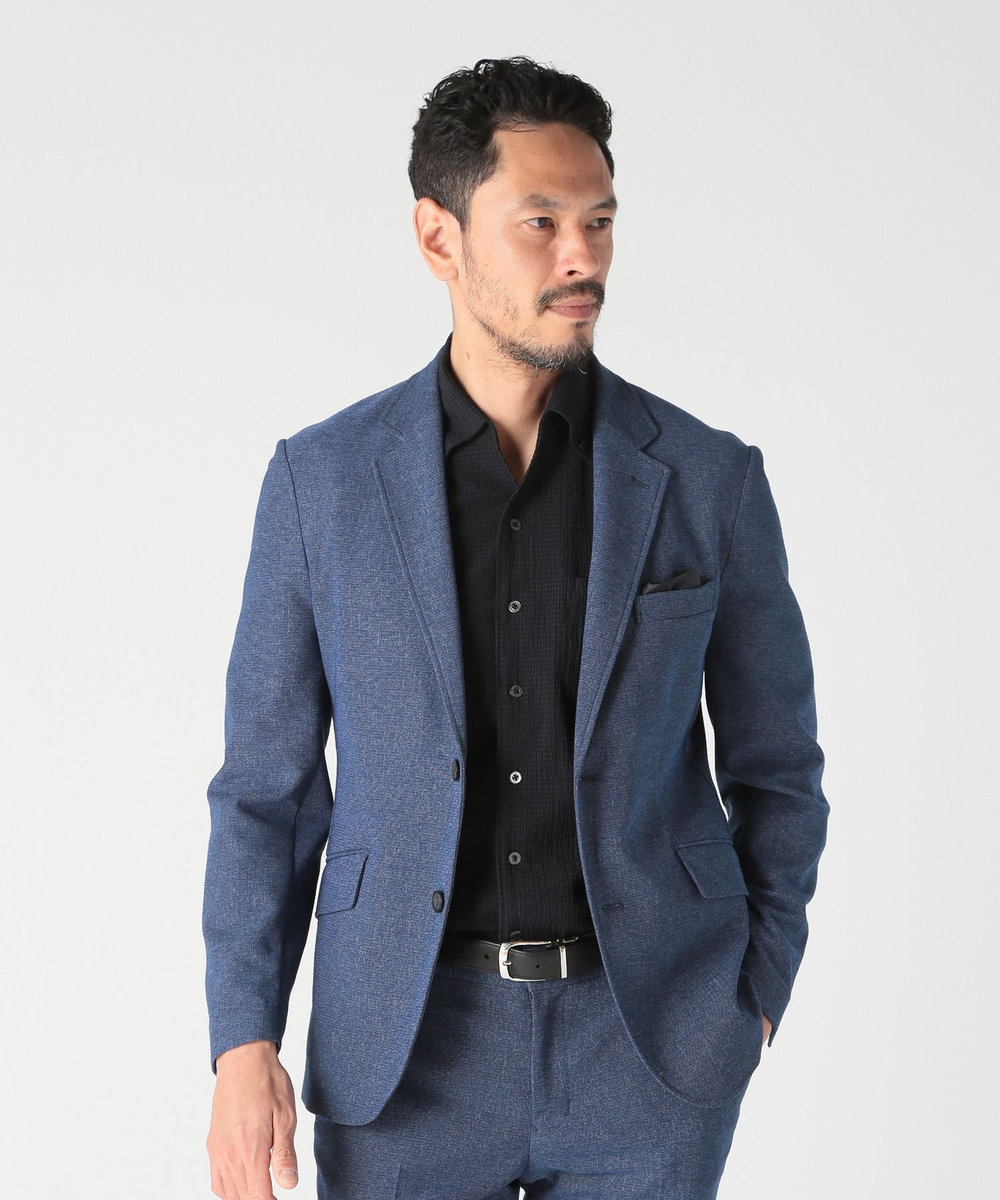 MEN'S BIGI 【ACTIVE TAILOR/アクティブテイラー】カールマイヤーボタンダウンシャツ ブルー系その他