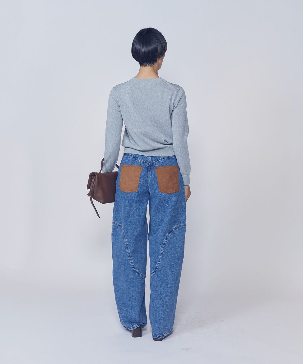 1er Arrondissement ＜BAUN UND PFERDGARTEN（バウムウンドヘルガーデン）＞デニムパンツ ブルー