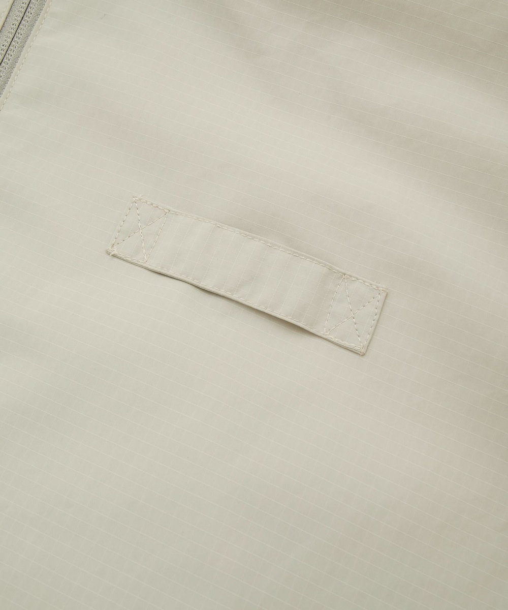 MEN'S BIGI リップストップ スタンドカラーブルゾン ベージュ
