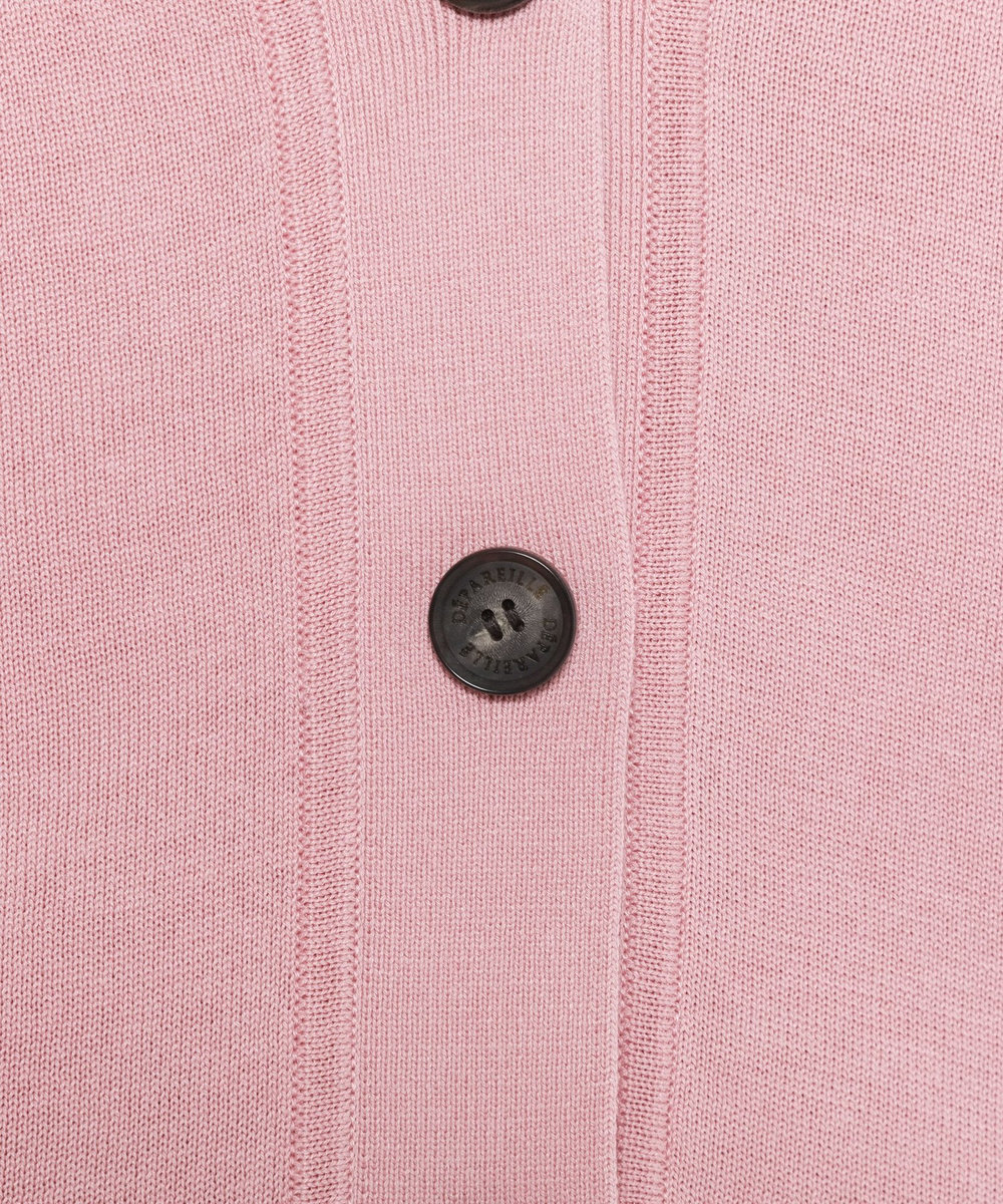 DÉPAREILLÉ COTTON SILK CARDIGAN / コットンシルクカーディガン ピンク