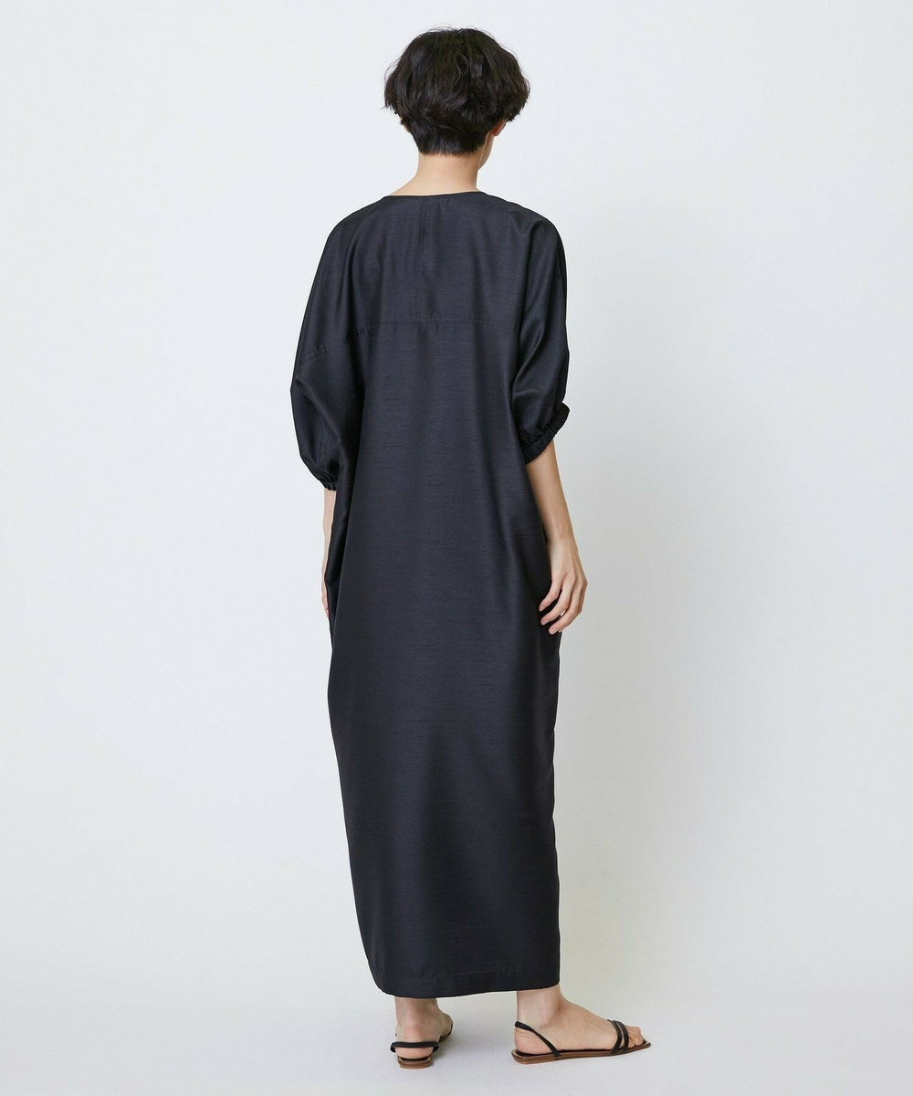 feerique feerique シャンタンワンピース ブラック