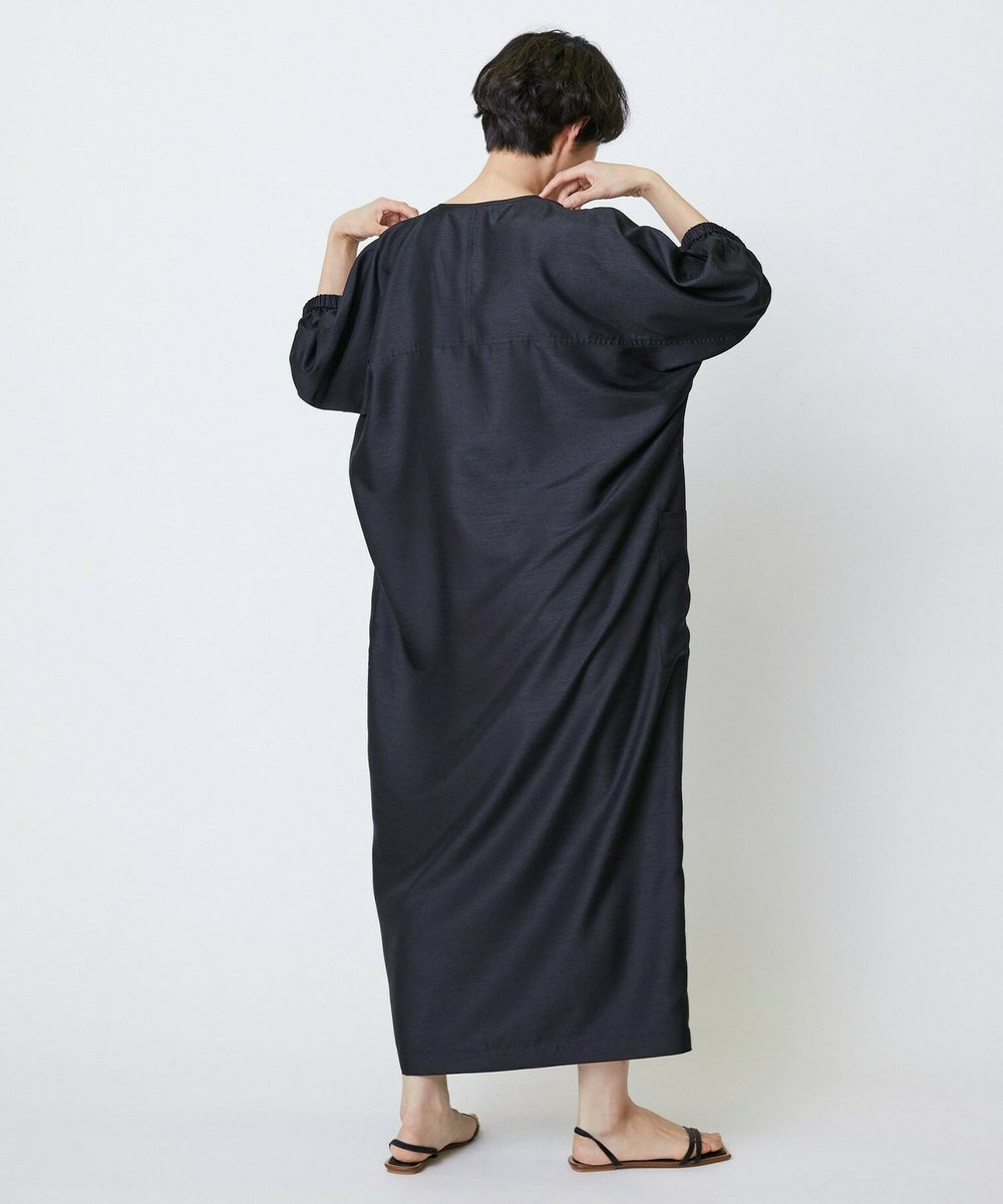 feerique feerique シャンタンワンピース ブラック