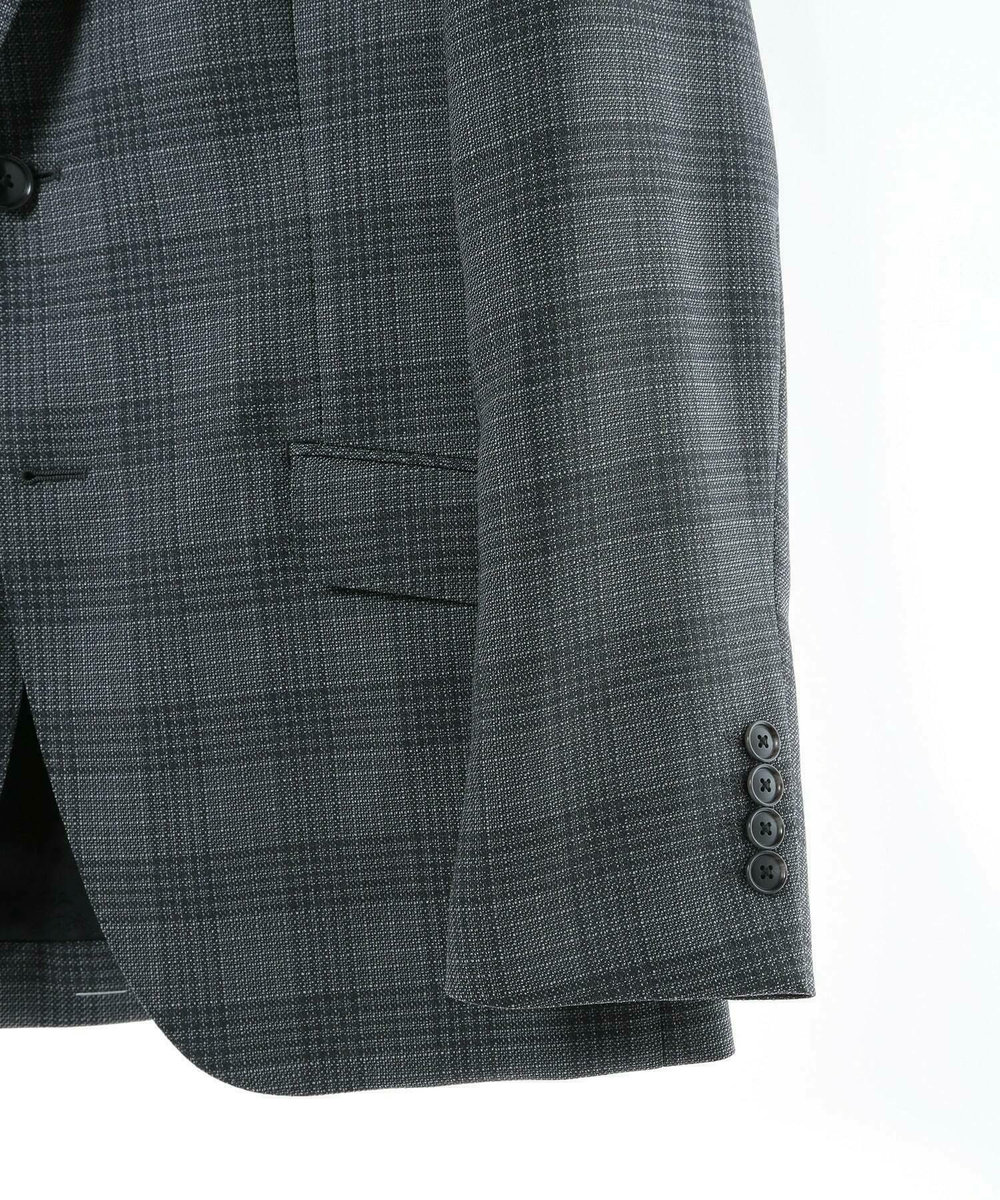 MEN'S BIGI ミックスヤーンブッチャーチェックジャケット グレー
