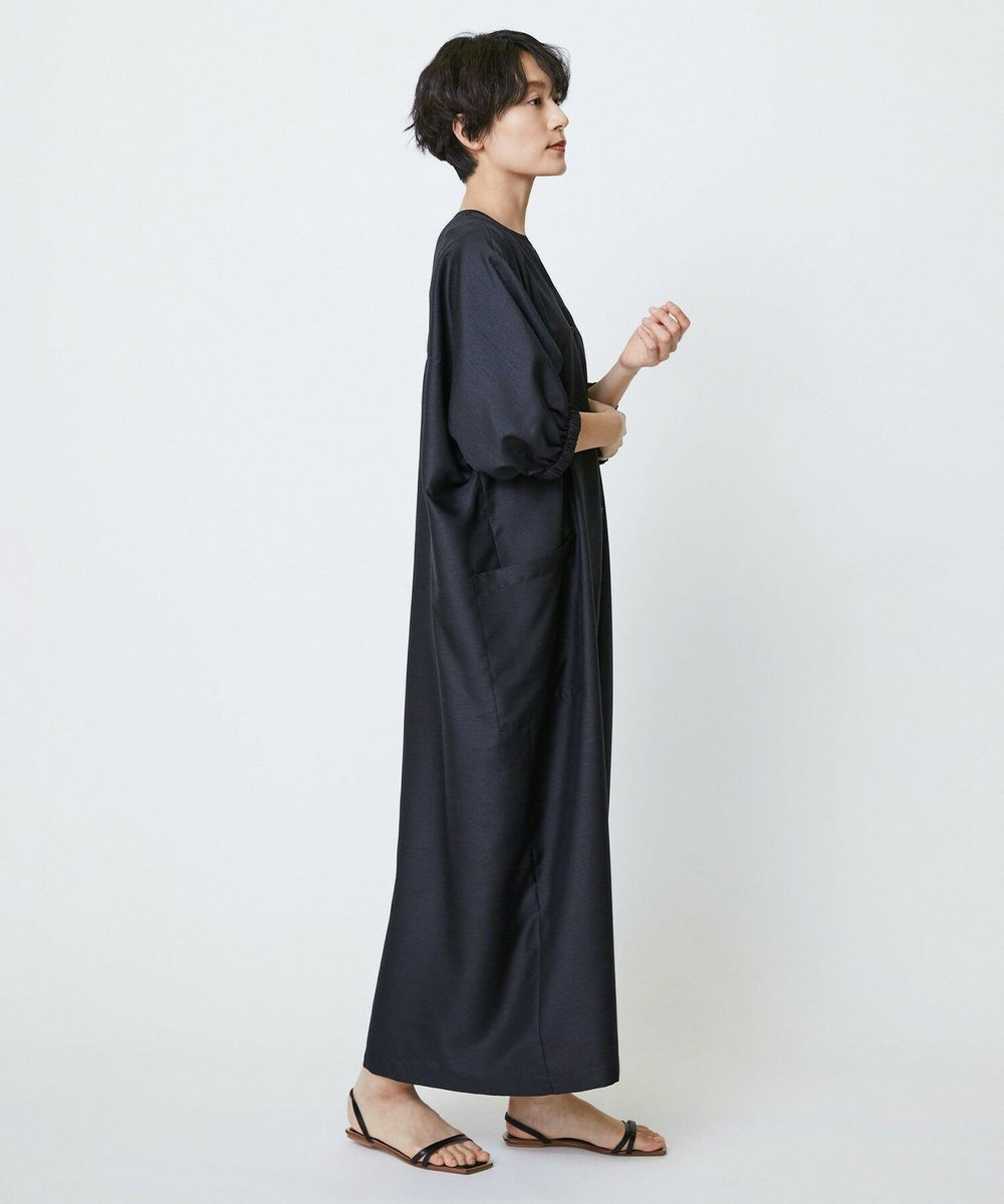 feerique feerique シャンタンワンピース ブラック