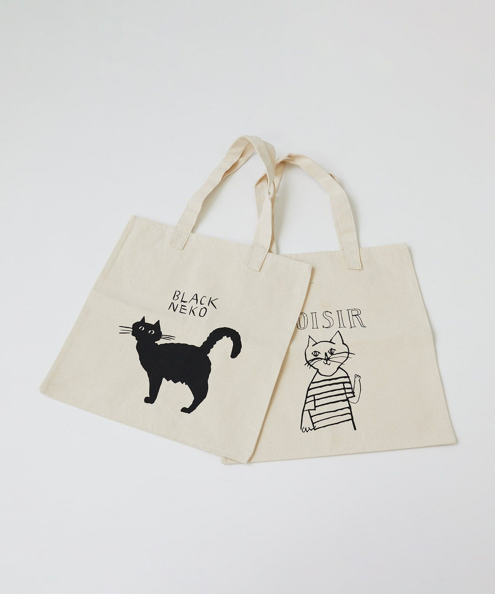 LOISIR アーティストコラボ】LOISIR×TORANEKOBONBON トートバッグ B