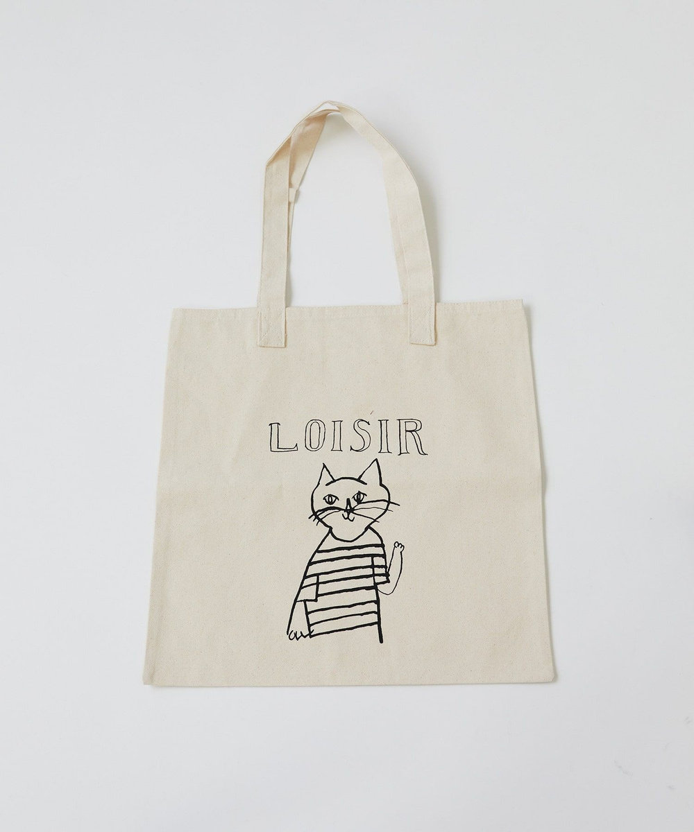 LOISIR アーティストコラボ】LOISIR×TORANEKOBONBON トートバッグ B