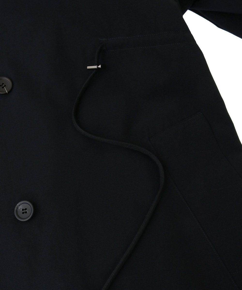 1er Arrondissement ＜VACHEMENT×1er Arrondissement＞シェルタフタトレンチコート ネイビー
