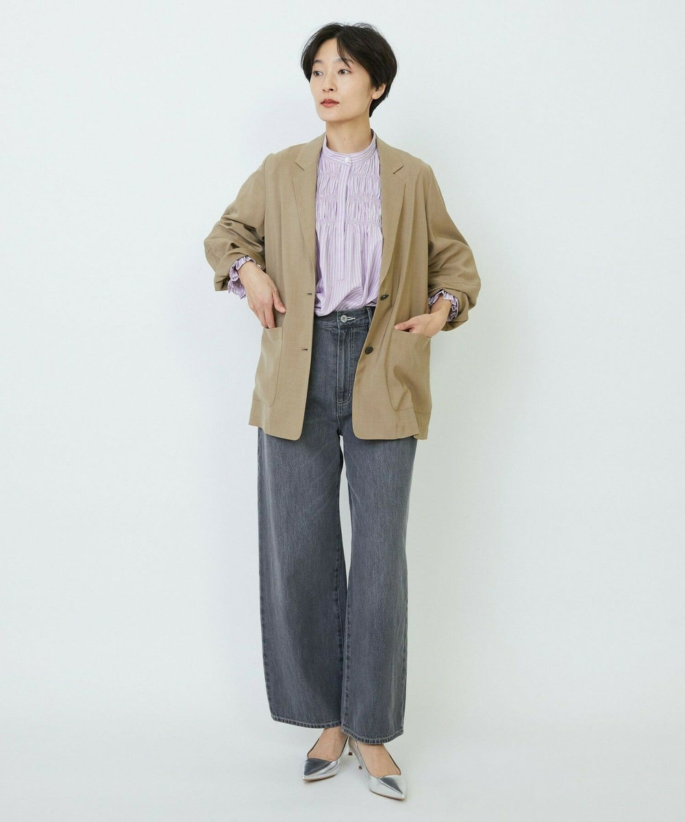 feerique feerique シアータンブラージャケット ベージュ