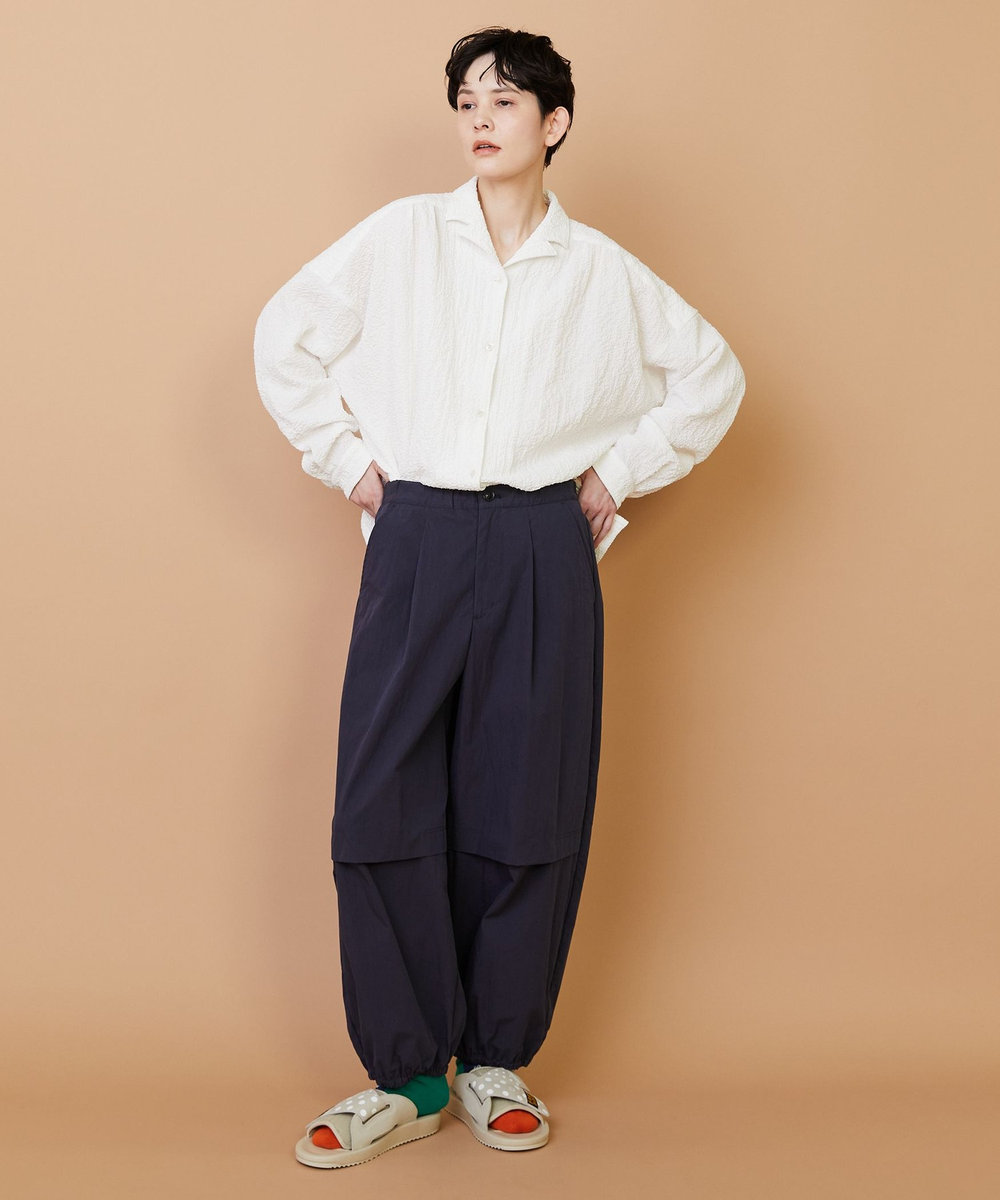 FRAPBOIS パシュート パンツ ネイビー