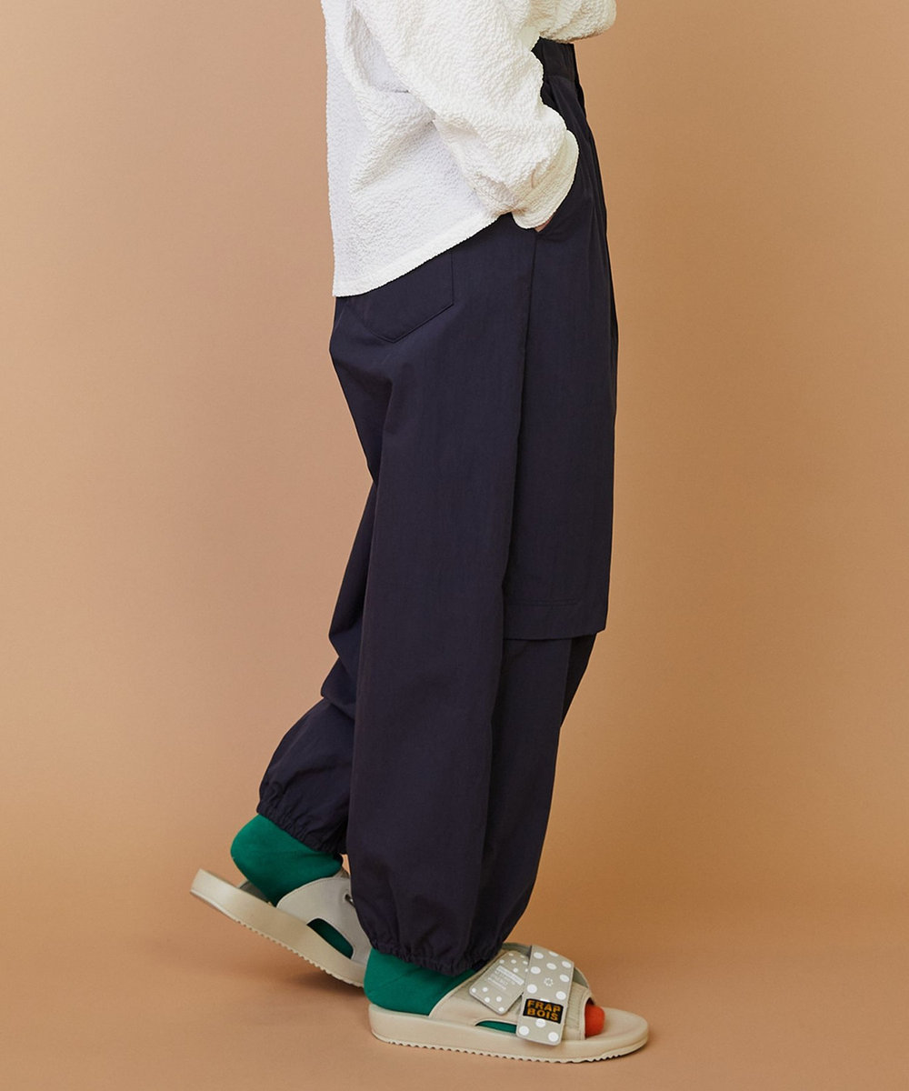 FRAPBOIS パシュート パンツ ネイビー
