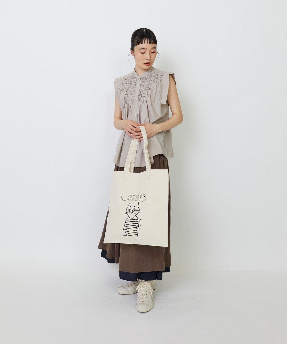 LOISIR アーティストコラボ】LOISIR×TORANEKOBONBON トートバッグ B
