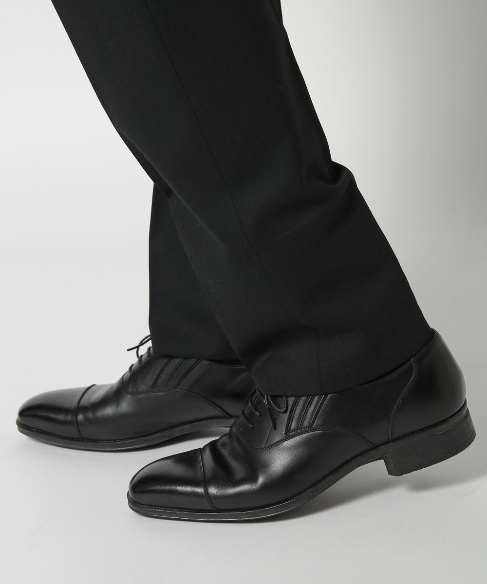 MEN'S BIGI キップスムースレザーコンフォートシューズ ブラック