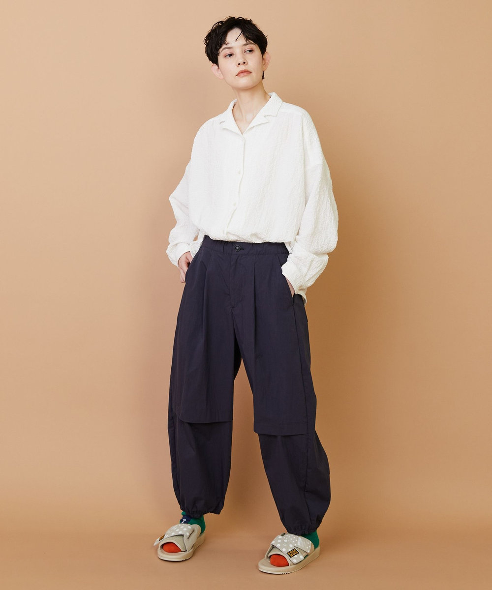 FRAPBOIS パシュート パンツ ネイビー