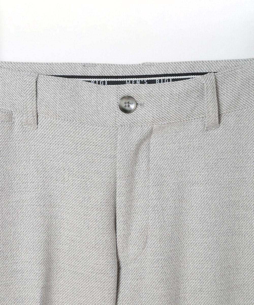 MEN'S BIGI 【ACTIVE TAILOR】ソフトサーモ混ツイードツイルパンツ グレー