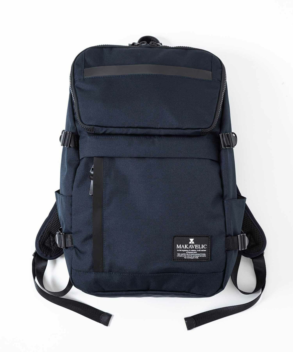 UNION STATION 【MAKAVELIC / マキャベリック】RECTANGLE3 DAYPACK ネイビー
