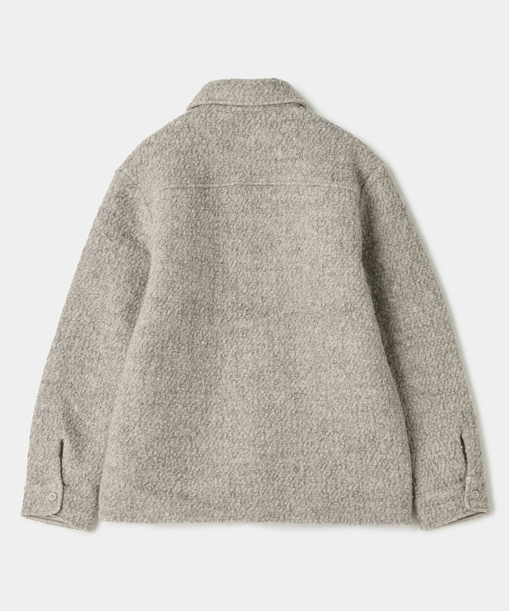 MEN'S BIGI wax london Whiting Natural Mount Reversible Overshirt キナリ