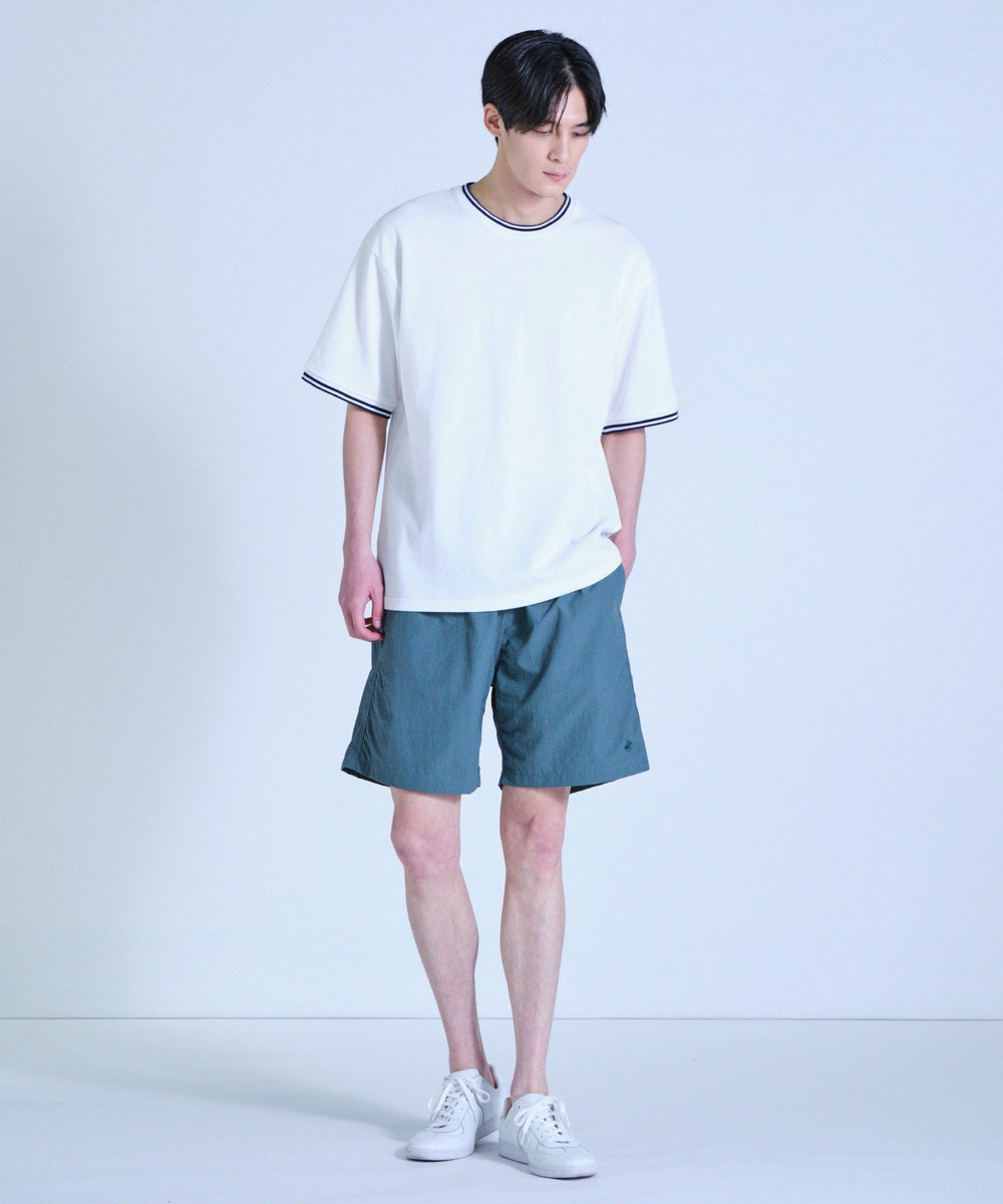 UNION STATION 【BEVERLY HILLS POLO CLUB】別注 コットンロゴ刺繍T オフホワイト