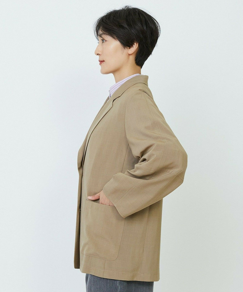 feerique feerique シアータンブラージャケット ベージュ