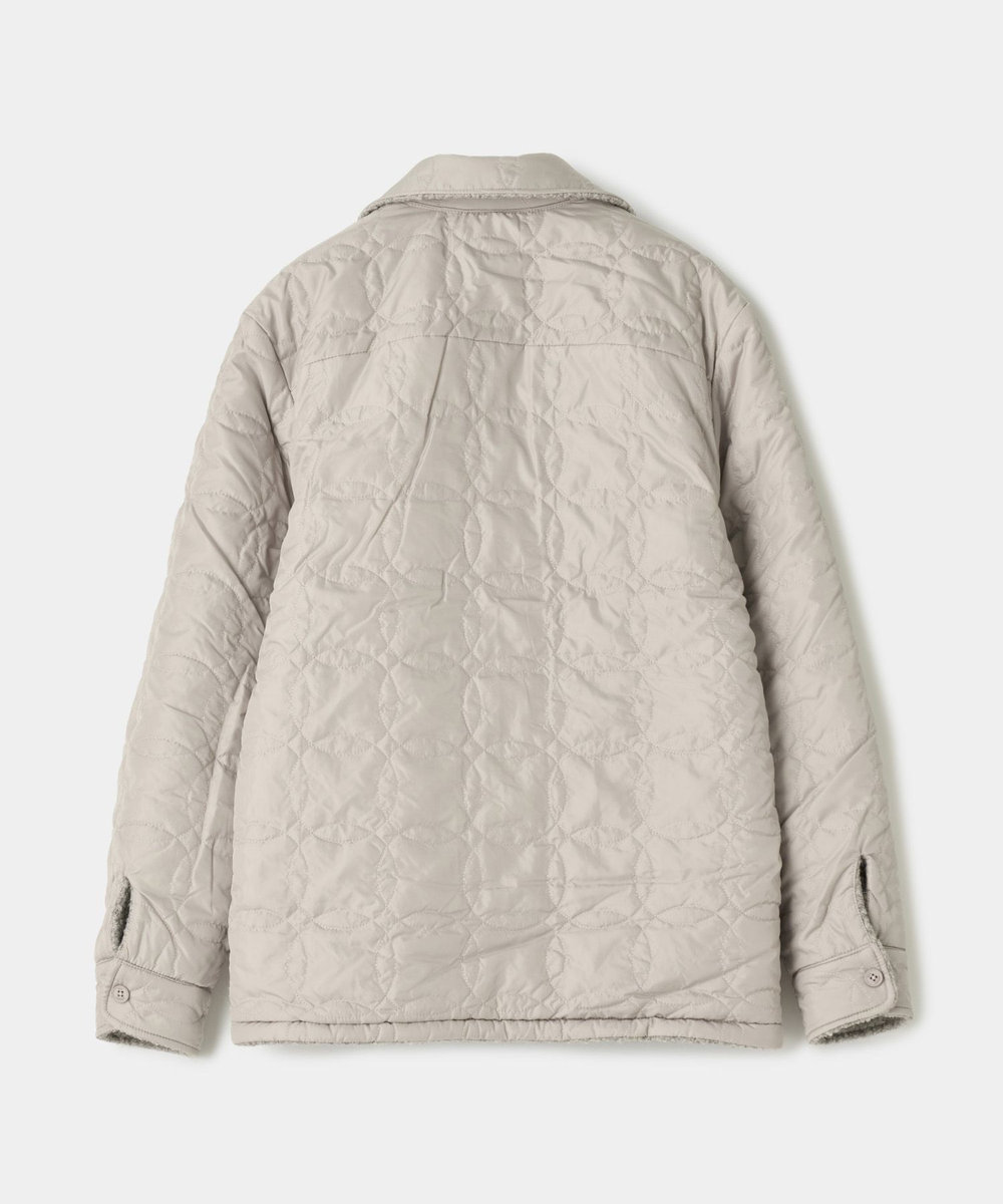 MEN'S BIGI wax london Whiting Natural Mount Reversible Overshirt キナリ