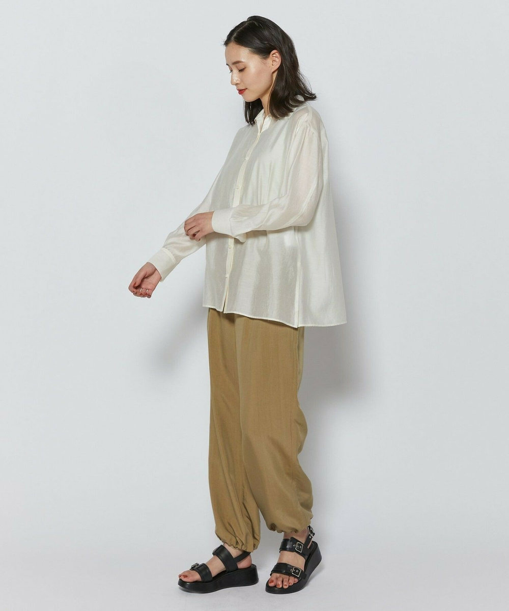 L'EQUIPE ヴィンテージソフトクロスパンツ ベージュ