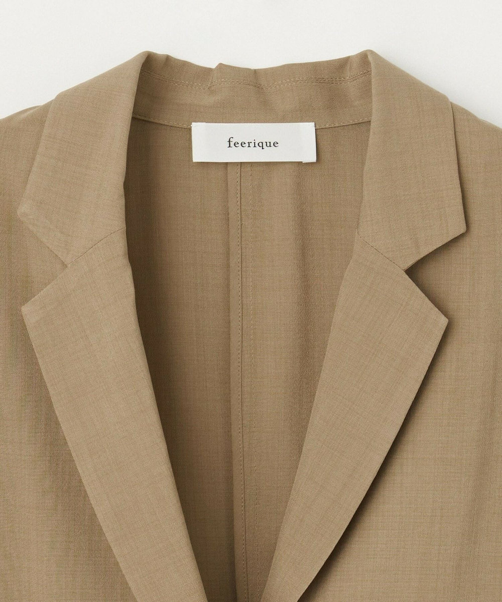 feerique feerique シアータンブラージャケット ベージュ