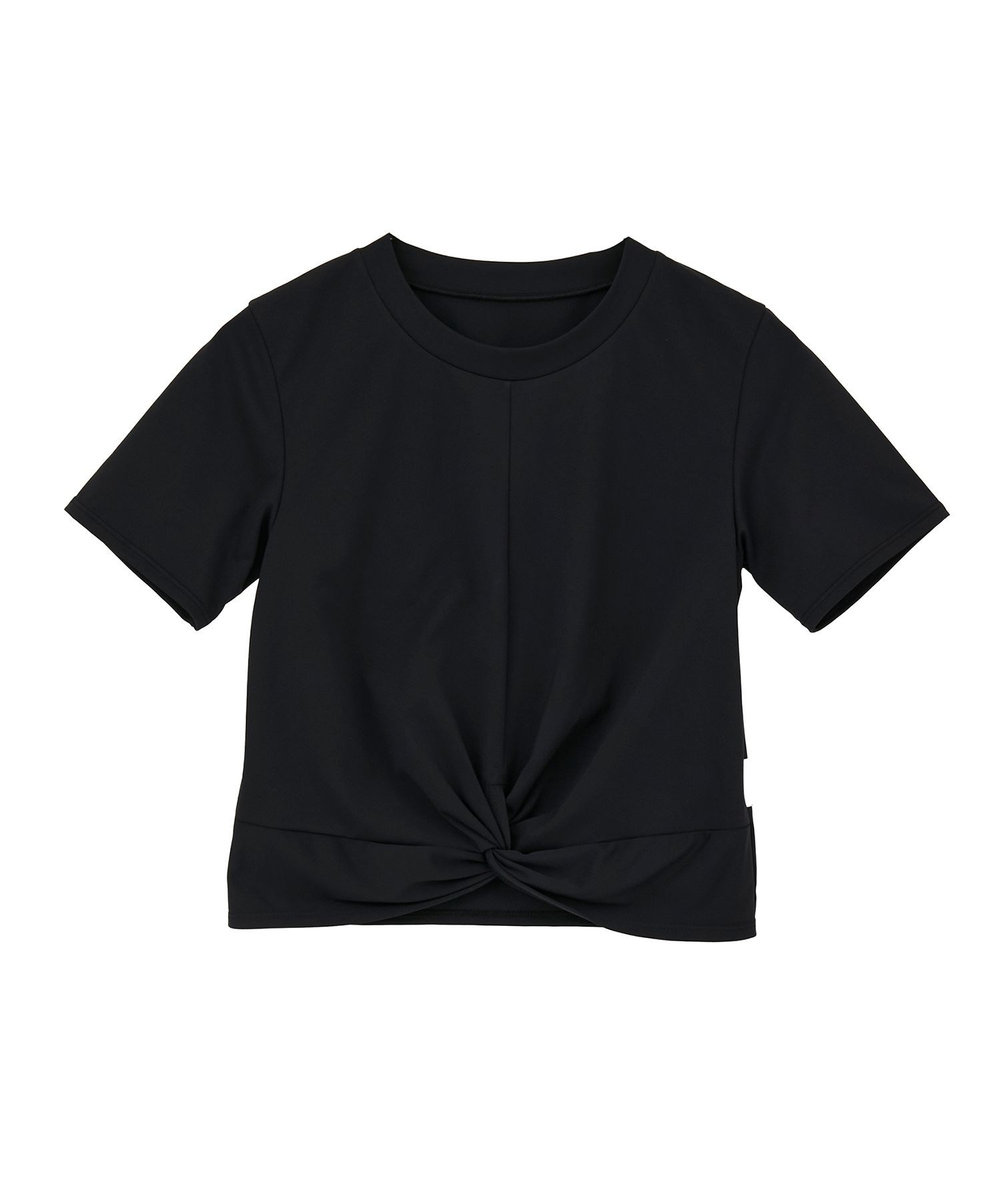 Julier アクティブフローコンパクトTシャツ/UVカット・吸汗速乾・ハイストレッチ ブラック