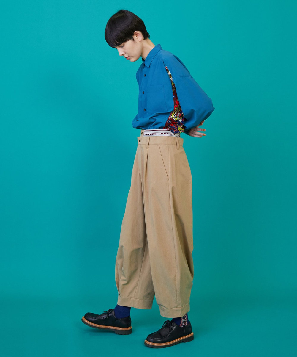 FRAPBOIS テンセルチノ2 パンツ ベージュ