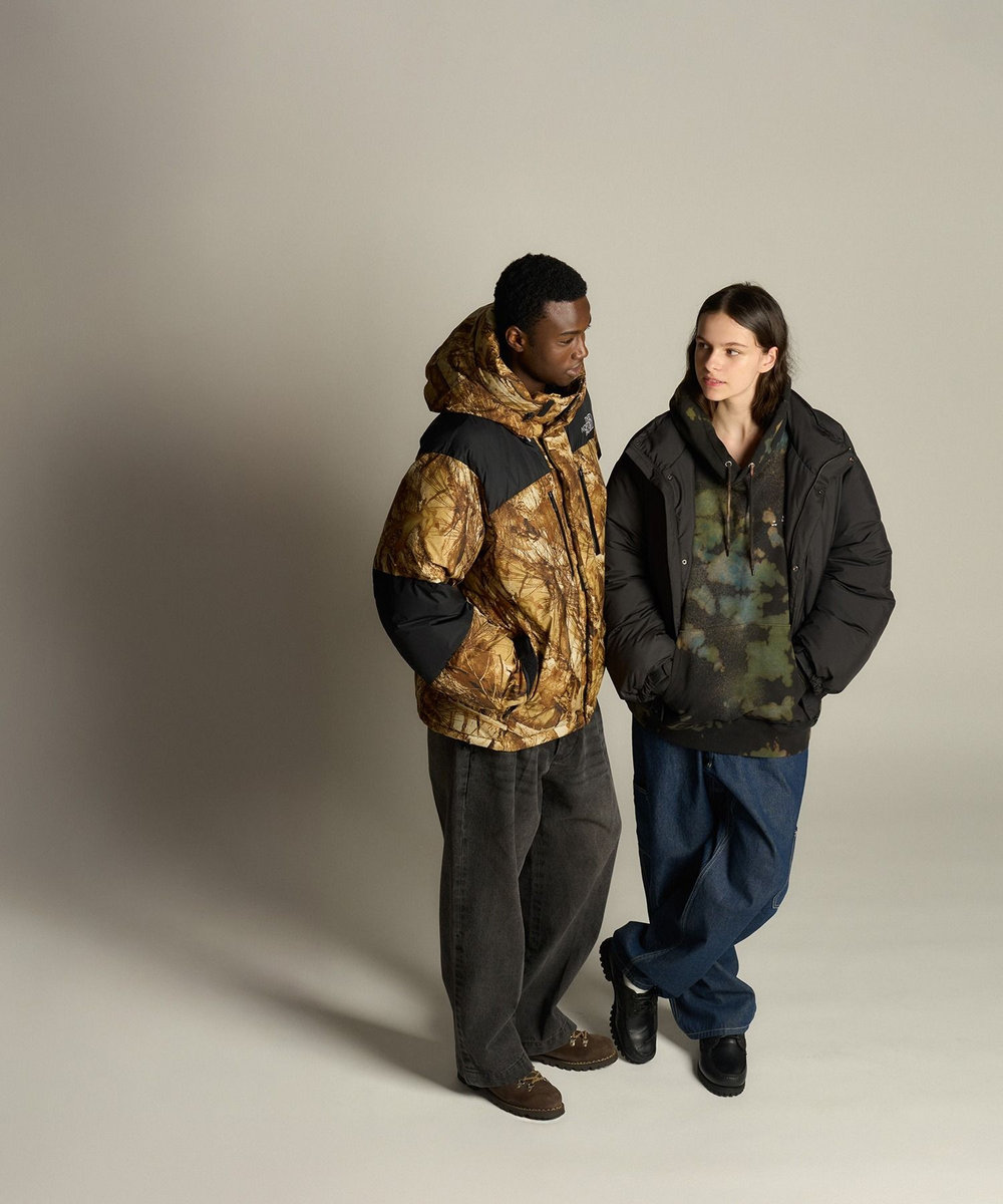 MEN'S BIGI ボクシーワイド パデットブルゾン ブラック
